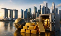 Singapur küresel altın ticaretinde Londra ve New York'a alternatif sistem kuruyor
