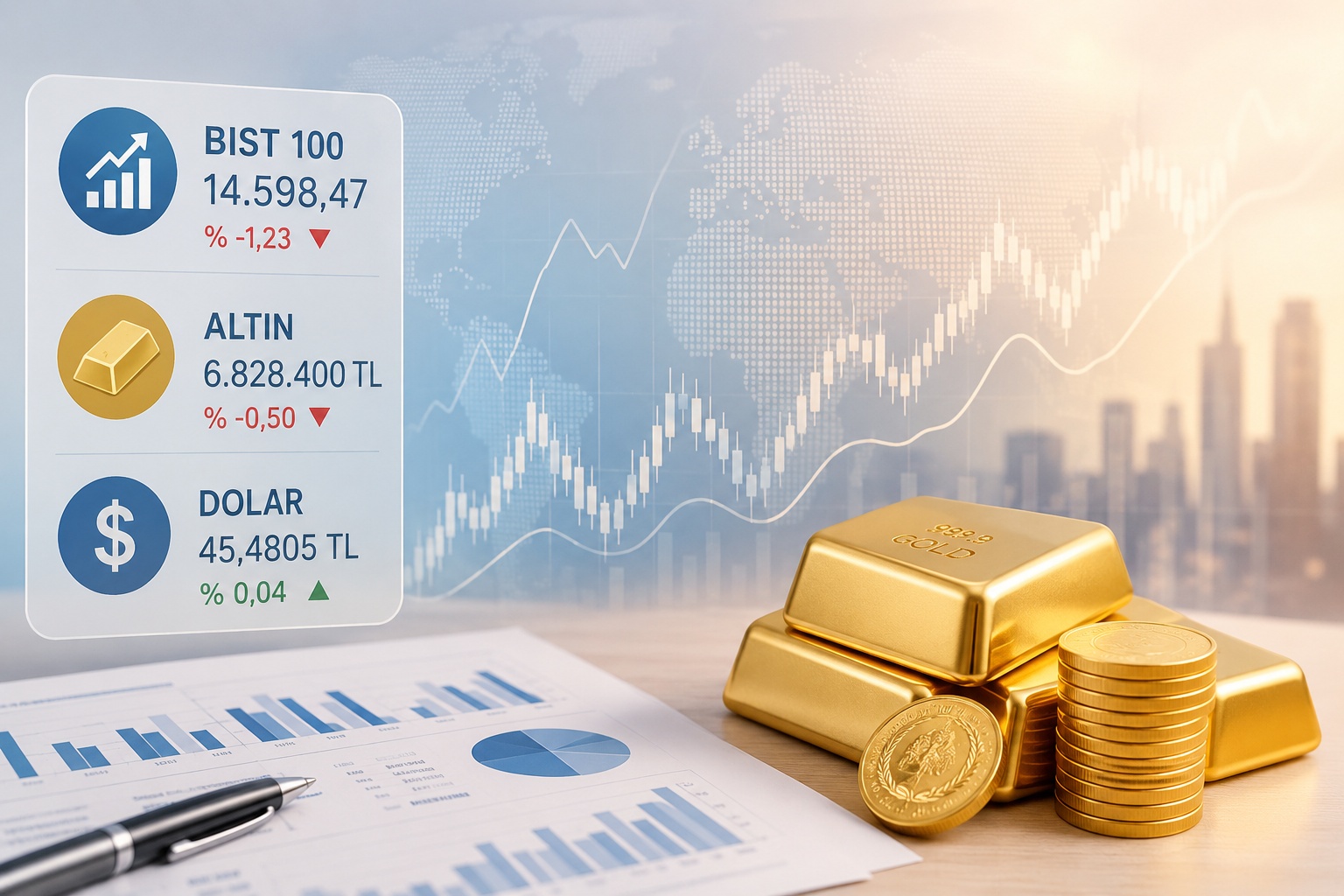 Finansal Piyasalarda Karışık Görünüm Hakim Oldu