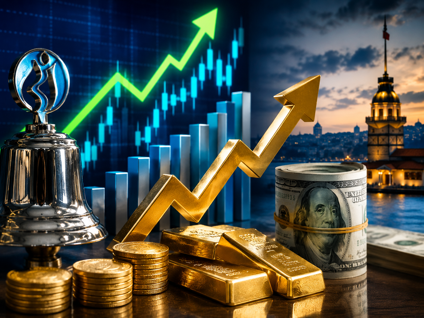 Borsa Pozitif Kapandı: Gözler Altın ve Dövizdeydi